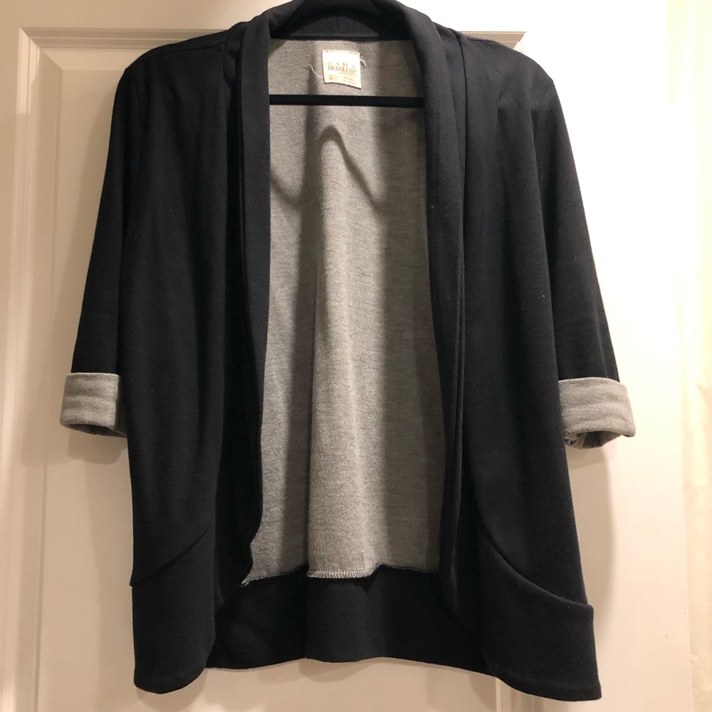 Zara Sweatshirt Blazer